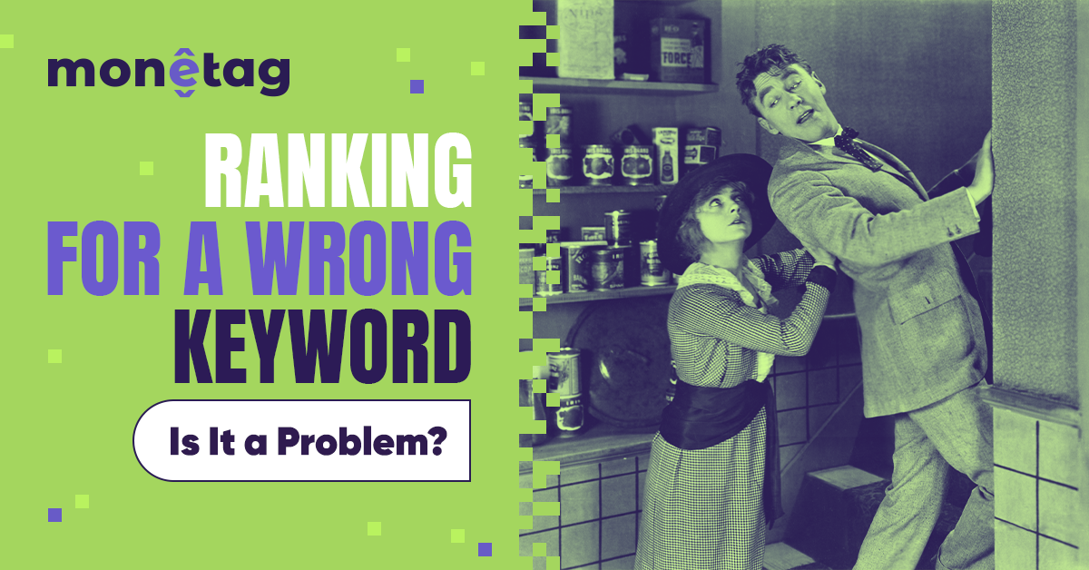 ranking for a wrong keyword